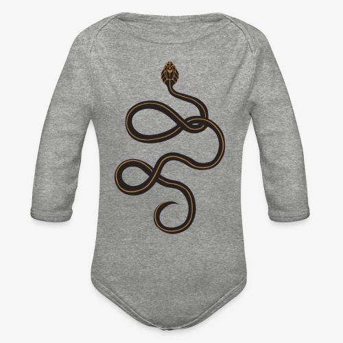 Serpent Spell - Organic Long Sleeve Baby Bodysuit