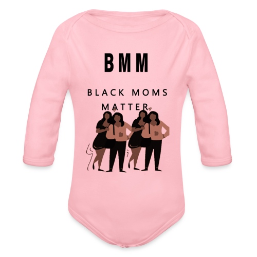 BMM 2 brown - Organic Long Sleeve Baby Bodysuit