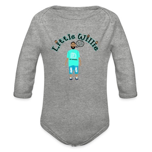 Little Willie T-Shirt 03 - Organic Long Sleeve Baby Bodysuit