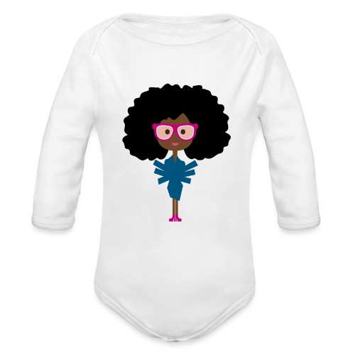 Playful and Fun Loving Gal - Organic Long Sleeve Baby Bodysuit