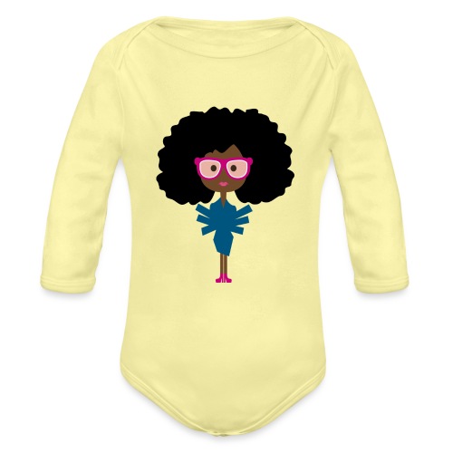 Playful and Fun Loving Gal - Organic Long Sleeve Baby Bodysuit
