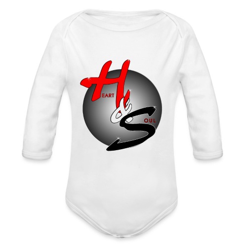 Heart & Soul Concerts official Brand Logo - Organic Long Sleeve Baby Bodysuit