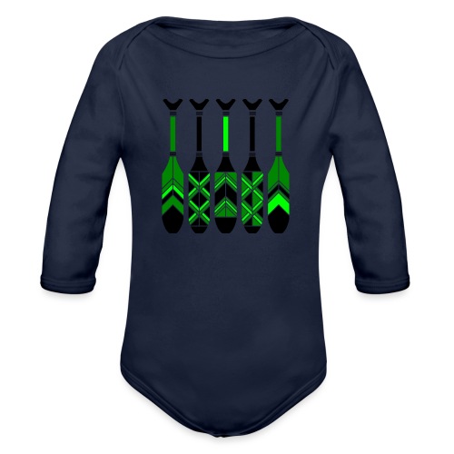 Umbelas Pataxo2 - Organic Long Sleeve Baby Bodysuit