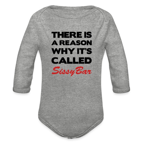 Sissybar - Organic Long Sleeve Baby Bodysuit