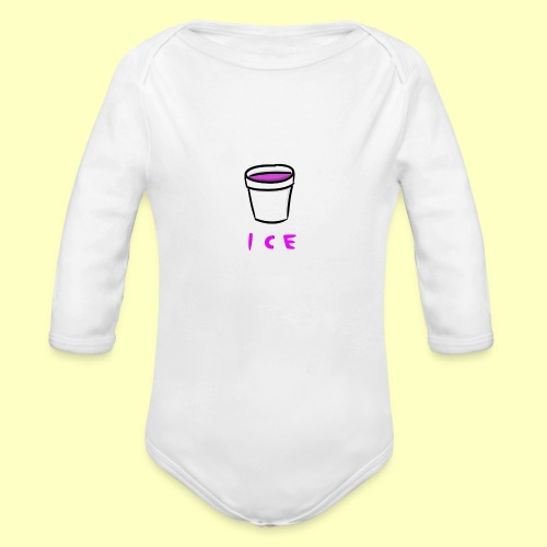 ICE - Organic Long Sleeve Baby Bodysuit