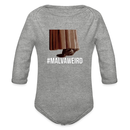 Malva Weird - Organic Long Sleeve Baby Bodysuit