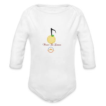 Heaven - Organic Long Sleeve Baby Bodysuit -  - Front