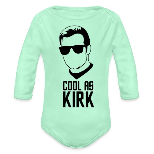 Cool As Kirk - Organic Long Sleeve Baby Bodysuit