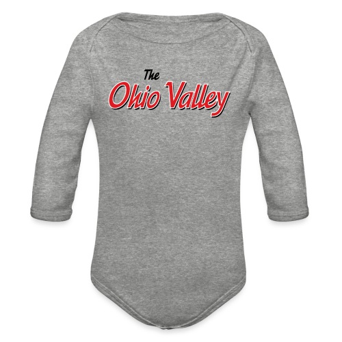 Ohio Valley Style Pizza - Organic Long Sleeve Baby Bodysuit