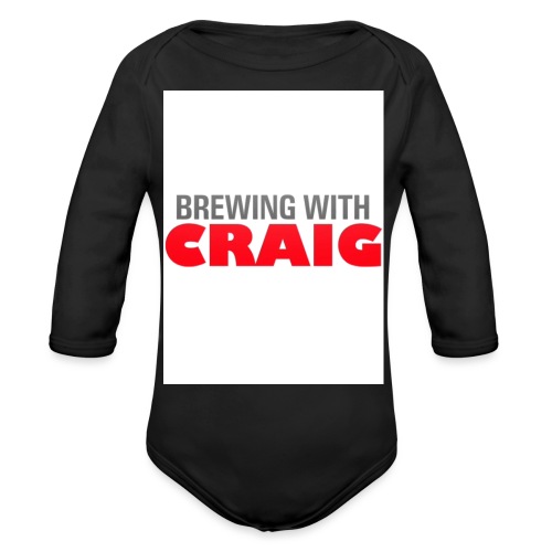 Brewing With Craig - Organic Long Sleeve Baby Bodysuit