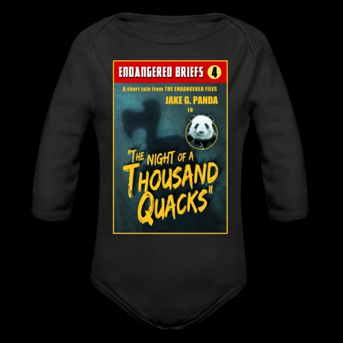 A THOUSAND QUACKS! - Organic Long Sleeve Baby Bodysuit