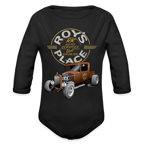 RoysRodDesign052319_4000 - Organic Long Sleeve Baby Bodysuit