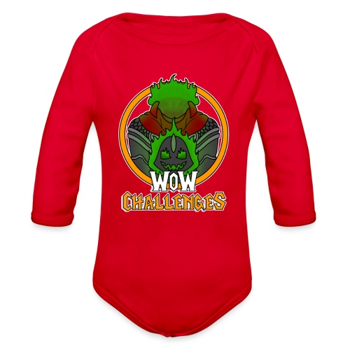 WOW Chal Hallow Horse - Organic Long Sleeve Baby Bodysuit