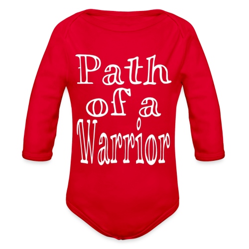Path of a Warrior - Organic Long Sleeve Baby Bodysuit