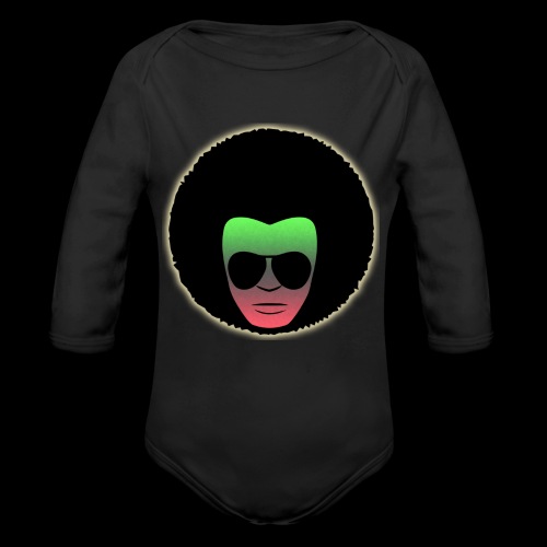 Afro Shades - Organic Long Sleeve Baby Bodysuit