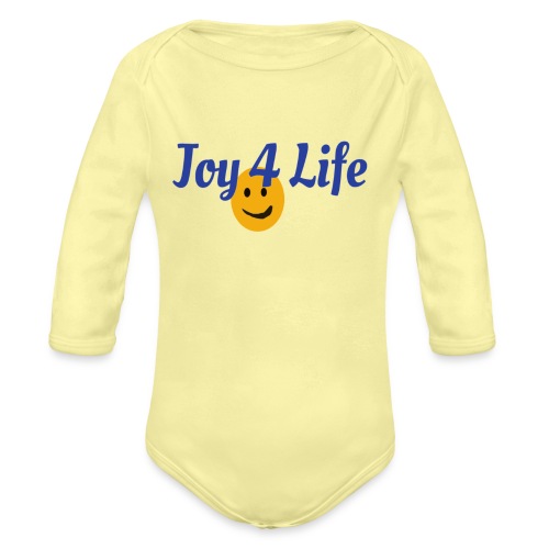 Joy4Life - Organic Long Sleeve Baby Bodysuit