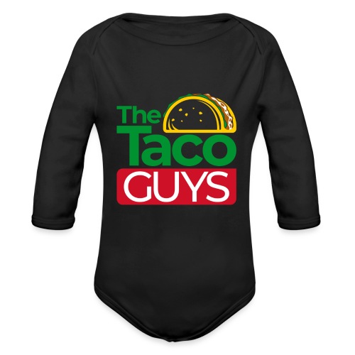 The Taco Guys logo basic - Organic Long Sleeve Baby Bodysuit