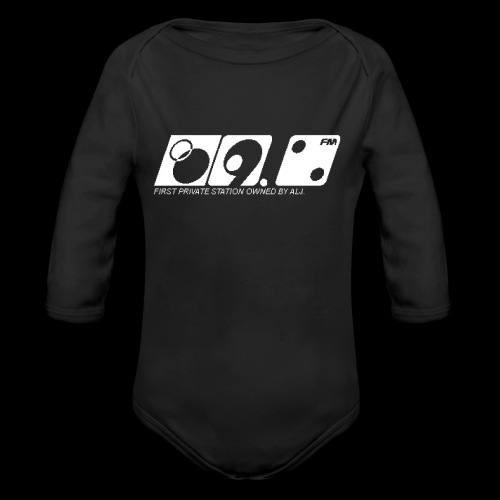 89.2 FM - Organic Long Sleeve Baby Bodysuit