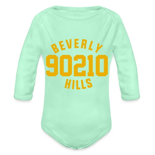 Beverly Hills 90210- Original Retro Shirt - Organic Long Sleeve Baby Bodysuit