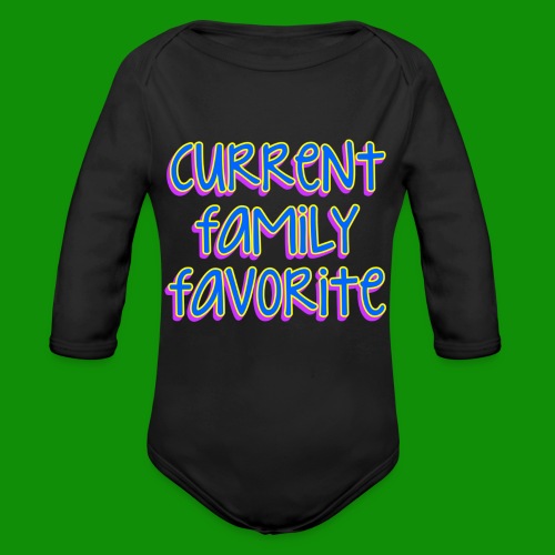 Current Family Favorite - Organic Long Sleeve Baby Bodysuit