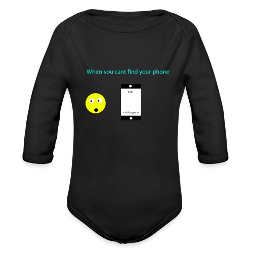 cool - Organic Long Sleeve Baby Bodysuit