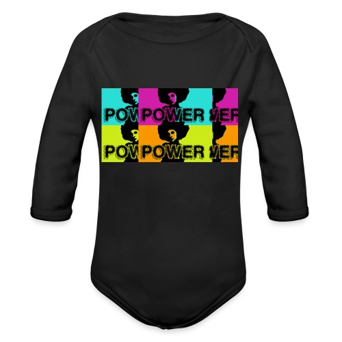 POWER by MDAD - Organic Long Sleeve Baby Bodysuit