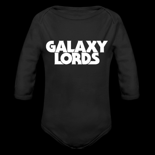 Galaxy Lords Logo - Organic Long Sleeve Baby Bodysuit