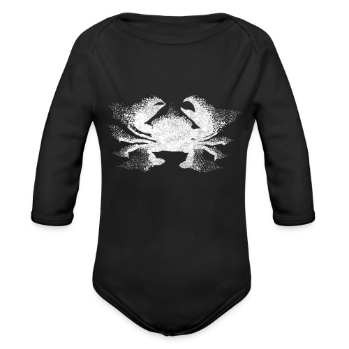 South Carolina Crab - Organic Long Sleeve Baby Bodysuit
