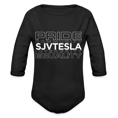 BHM 2023 Equality - Organic Long Sleeve Baby Bodysuit