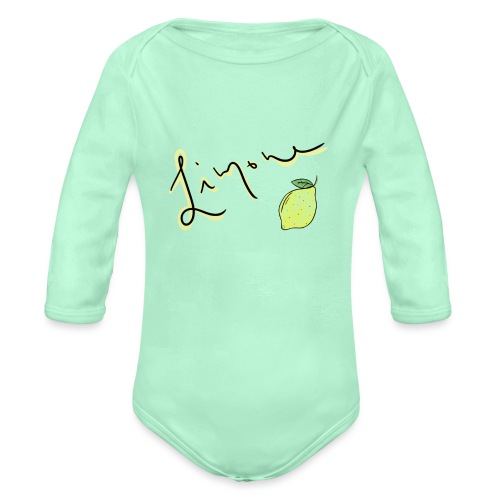 Limone - Organic Long Sleeve Baby Bodysuit