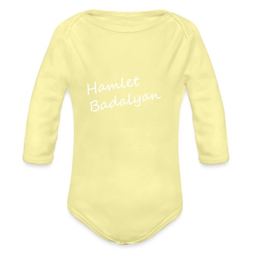 HB - Organic Long Sleeve Baby Bodysuit