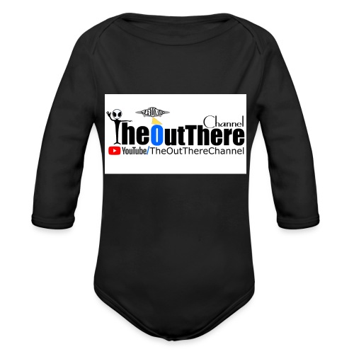 Tshirt OTChanBanner V4 with Large PINKY crew Logo - Organic Long Sleeve Baby Bodysuit