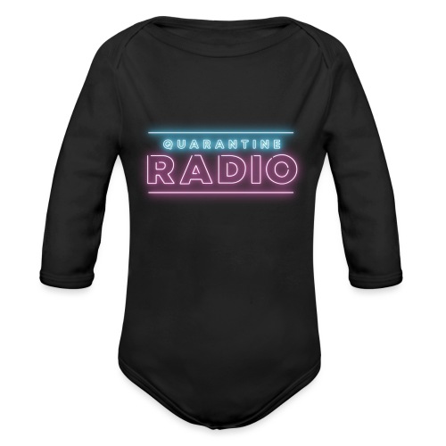 QUARANTINE RADIO - Organic Long Sleeve Baby Bodysuit