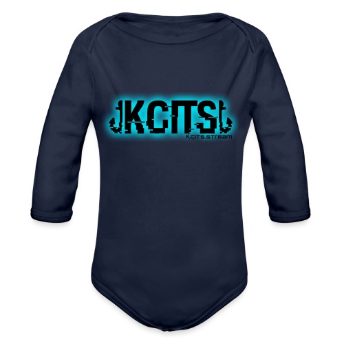 Kcits.stream Basic Logo - Organic Long Sleeve Baby Bodysuit