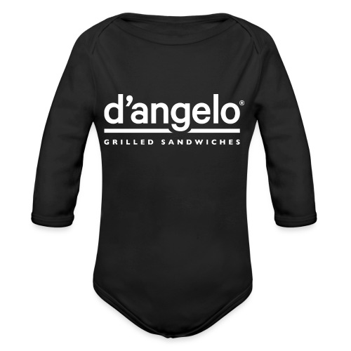 D'Angelo Logo - Organic Long Sleeve Baby Bodysuit