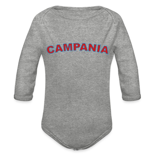 campania_2_color - Organic Long Sleeve Baby Bodysuit