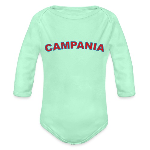 campania_2_color - Organic Long Sleeve Baby Bodysuit