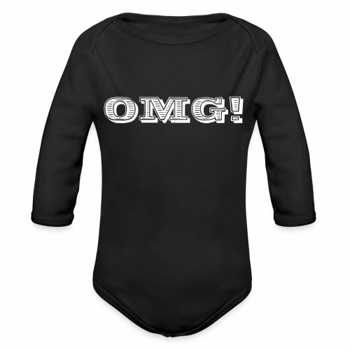 OMG! - Organic Long Sleeve Baby Bodysuit