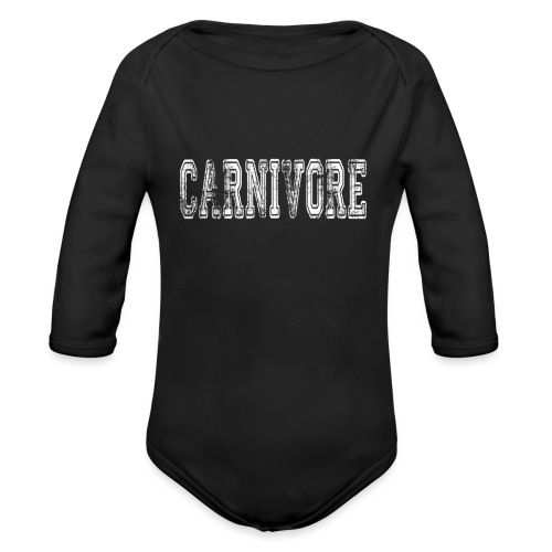 Carnivore - Organic Long Sleeve Baby Bodysuit