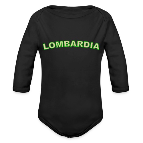 lombardia_2_color - Organic Long Sleeve Baby Bodysuit