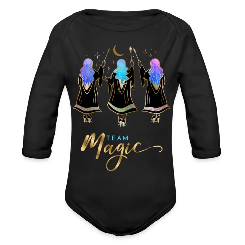Team Magic - Organic Long Sleeve Baby Bodysuit