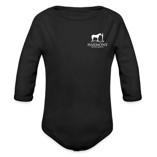 Harmony Horsemanship Whit - Organic Long Sleeve Baby Bodysuit