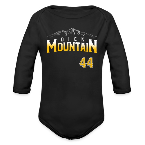 Dick Mountain 44 - Organic Long Sleeve Baby Bodysuit