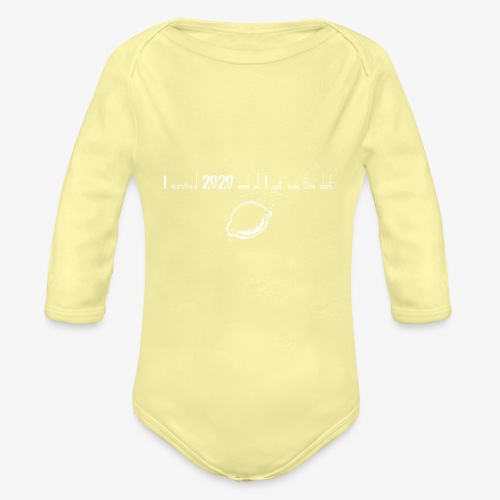 2020 inv - Organic Long Sleeve Baby Bodysuit