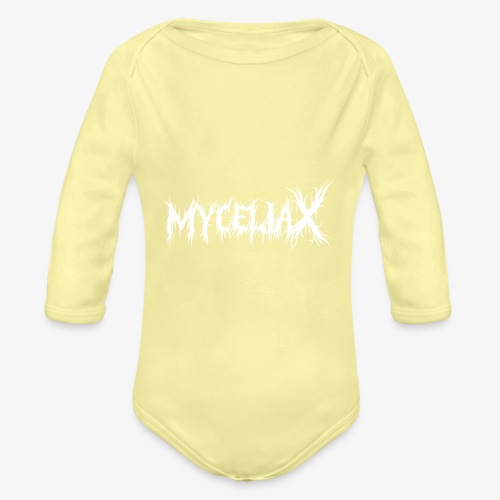 myceliaX - Organic Long Sleeve Baby Bodysuit