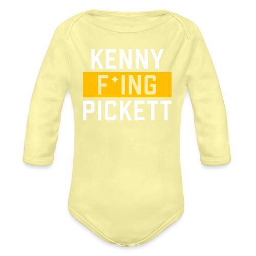 Kenny F'ing Pickett - Organic Long Sleeve Baby Bodysuit