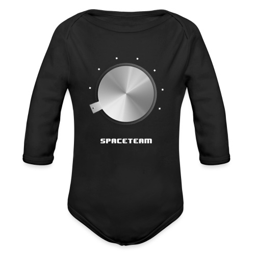 Spaceteam Dial - Organic Long Sleeve Baby Bodysuit