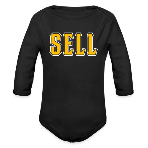 SELL - Organic Long Sleeve Baby Bodysuit