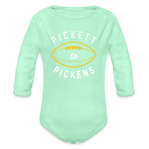 Pickett to Pickens - Organic Long Sleeve Baby Bodysuit