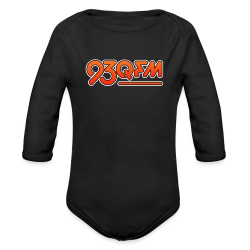 93 WQFM - Organic Long Sleeve Baby Bodysuit